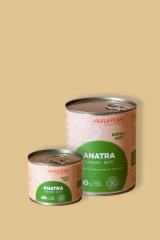 barattolo anatra cani